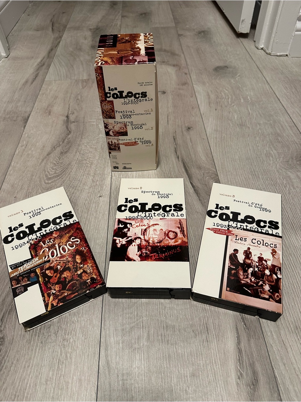 Coffret VHS Les Colocs l'intégrale 1993-2000